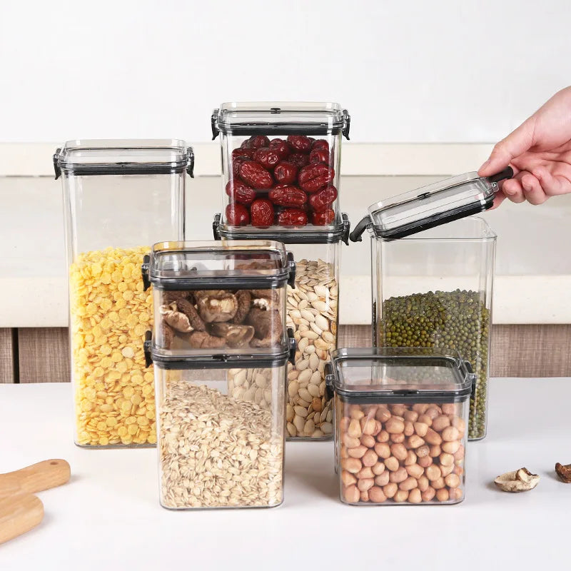 ClearStack Food Storage Jars