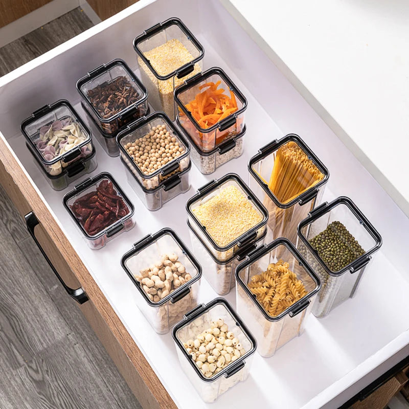 ClearStack Food Storage Jars
